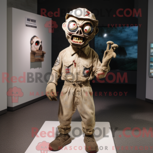 Costume mascotte de zombie...