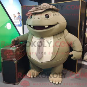 Máscara de Olive Glyptodon...
