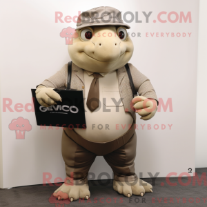 Máscara de Olive Glyptodon...