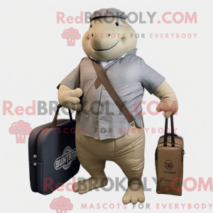 Olive Glyptodon maskot...