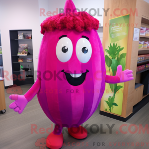 Disfraz de mascota Magenta...