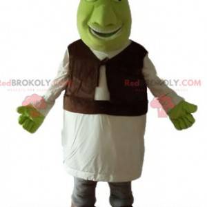 Shrek de beroemde cartoon groene boeman mascotte -