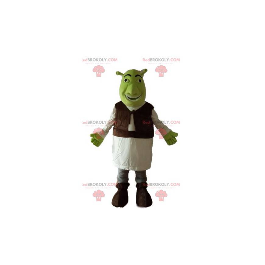 Shrek, la famosa mascota del ogro verde de dibujos animados -