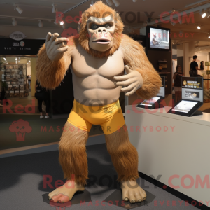 Máscara de Gorilla Tan...