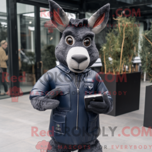 Disfraz de mascota burro...