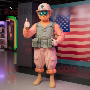 Peach American Soldier...