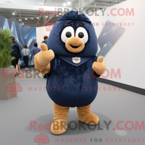 Navy Potato mascottekostuum...