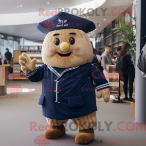 Navy Potato maskot...