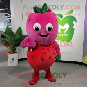 Máscara de morango Magenta...