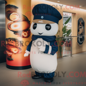 Navy Sushi maskot kostume...