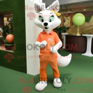 Postava maskota Peach Fox...