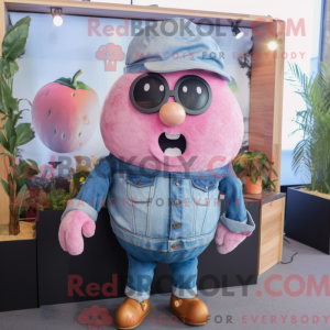 Pink Potato mascottekostuum...