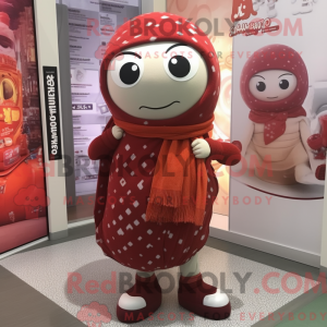 Meatballs mascot costume...