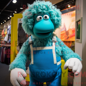 Cyan Merino Får maskot...