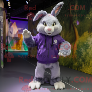 Disfraz de mascota Purple...