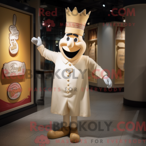 Cream King maskotdraktfigur...