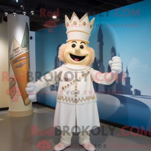 Cream King maskotdraktfigur...
