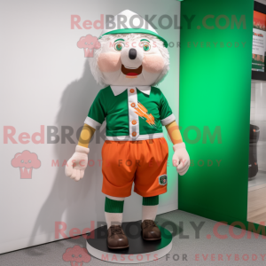 Irish Flag mascot costume...