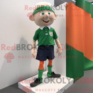 Irish Flag maskotdraktfigur...