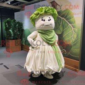Cream Cabbage maskot...