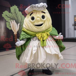 Kremowa kapusta maskot...