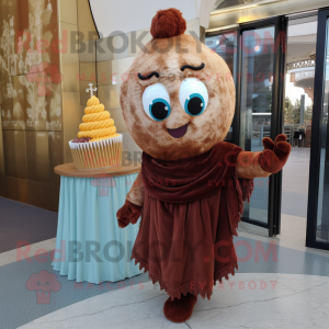 Rust Cupcake maskot kostume...