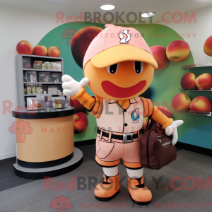 Costume de mascotte Peach...