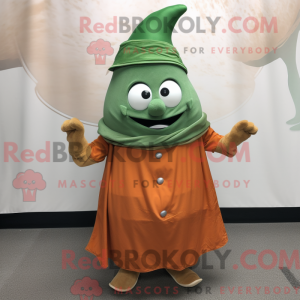 Rust Spinat maskot kostume...