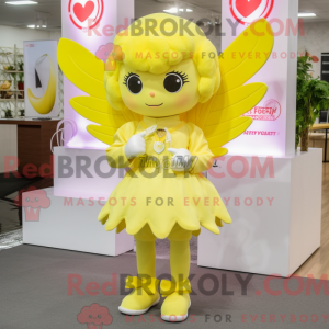 Lemon Yellow Cupid mascot...