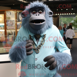 Postava maskota Sky Blue...