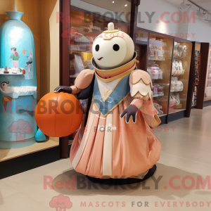 Postava maskota Peach...