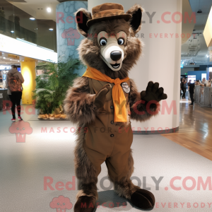 Costume mascotte de hyène...
