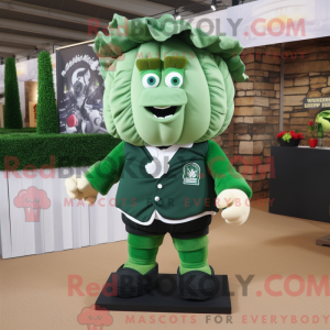 Forest Green Cabbage maskot...