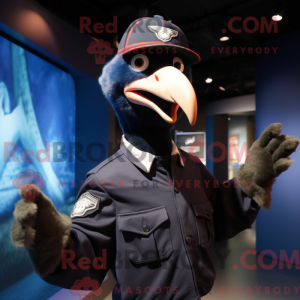 Navy Vulture Maskottchen...