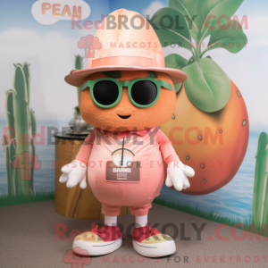 Costume de mascotte Peach...