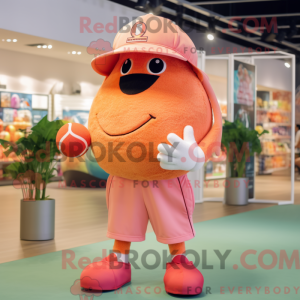 Costume de mascotte Peach...