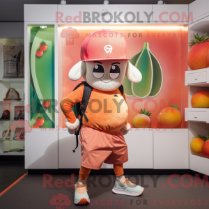 Costume de mascotte Peach...