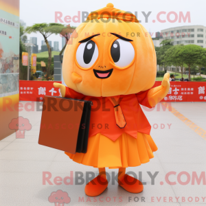 Orange Dim Sum maskot...