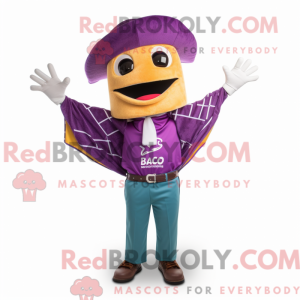 Lilla Tacos maskot kostume...
