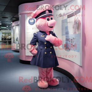 Costume mascotte rose...