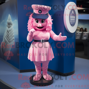 Navy Pink maskot kostume...