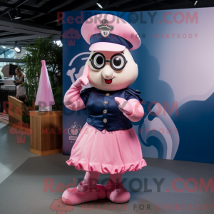 Costume mascotte rose...