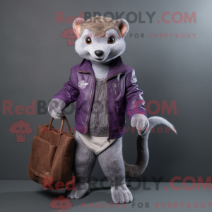 Lavender Mongoose mascot...