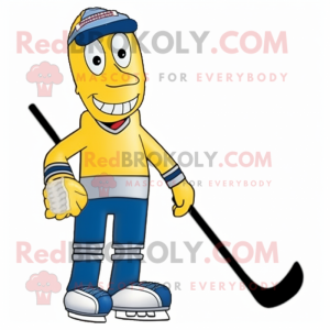 Gold Ice Hockey Stick...