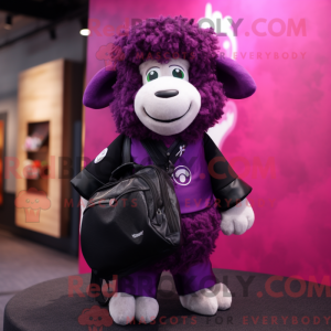 Disfraz de mascota Magenta...