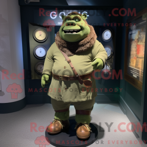 Postava maskota Olive Ogre...