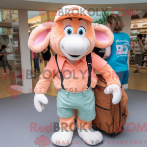 Peach Ram-maskotdraktfigur...