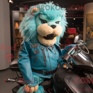 Turkis Tamer Lion maskot...