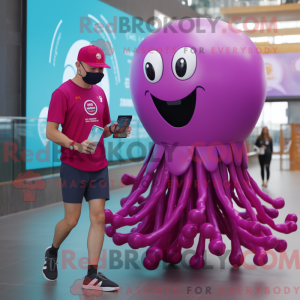 Costume mascotte de méduse...