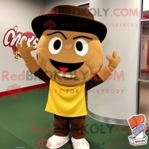 Personaggio mascotte Brown...